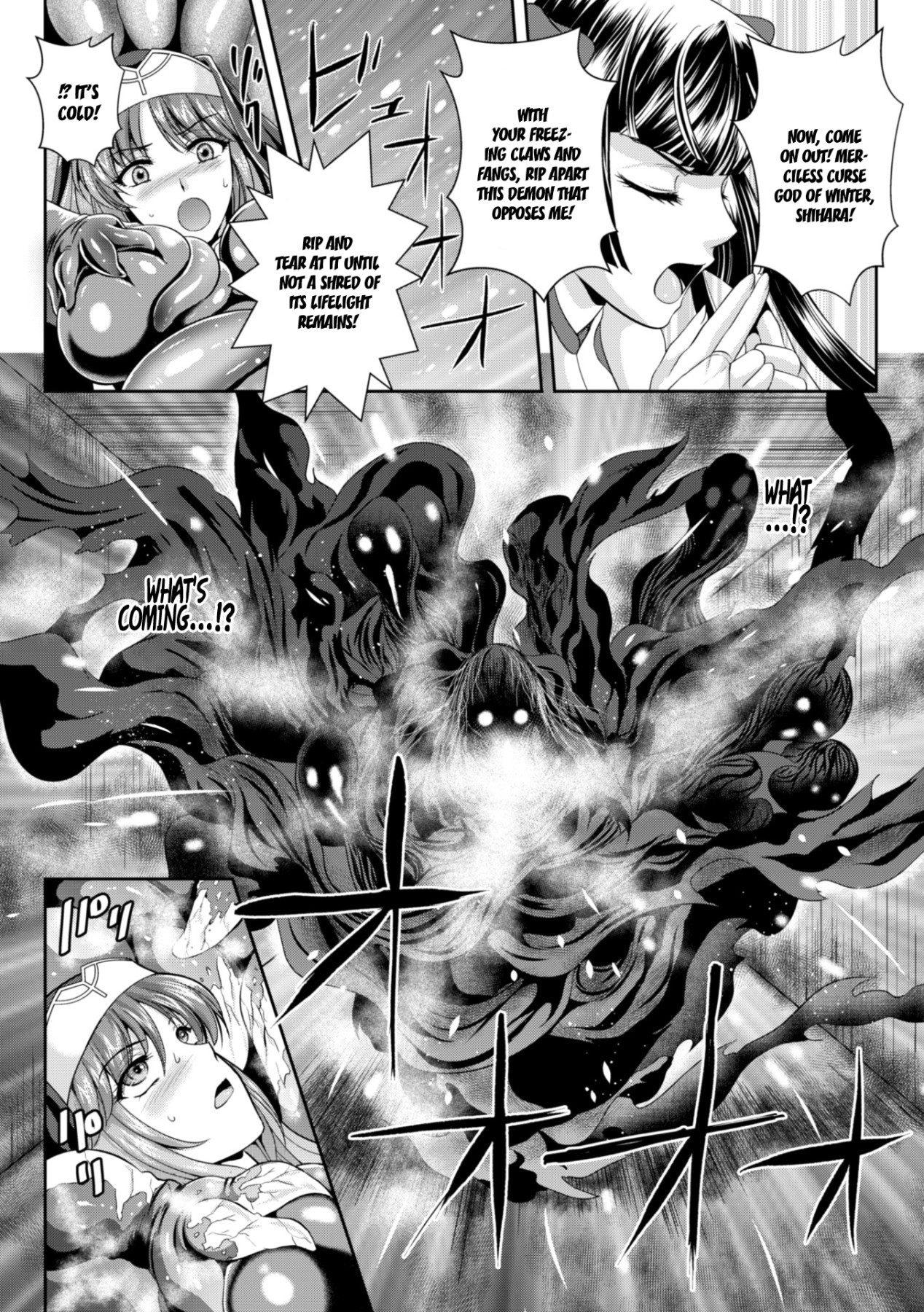Hentai Manga Comic-Liese's destiny: Punishment Of Lust On The Slime Prison Ch.1-3-Read-87